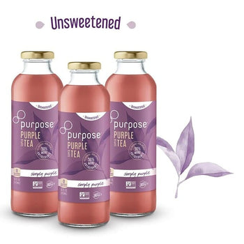 Unsweetened Simply Purple Tea, 16 oz - 12 Pack